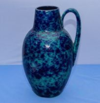 West German pottery vase stamped 279-38. 38cm tall