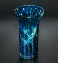 Mdina glass vase signed to base 13cm tall