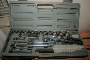 A large socket set