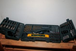 Assorted drill bits