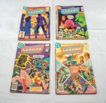 Collection of vintage DC Justice League comics