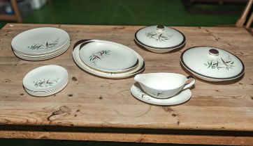 Royal Doulton Bamboo pattern part dinner service