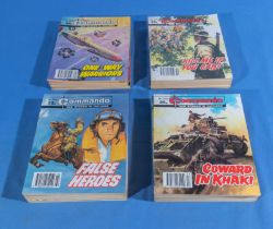 30 vintage Commando Comics all 35p