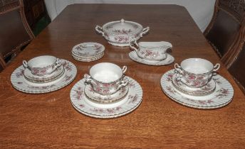 Royal Albert lavender pattern part dinner service