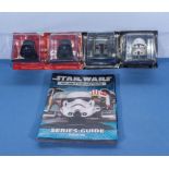 De Agostini Star Wars helmet collection with magazines four editions