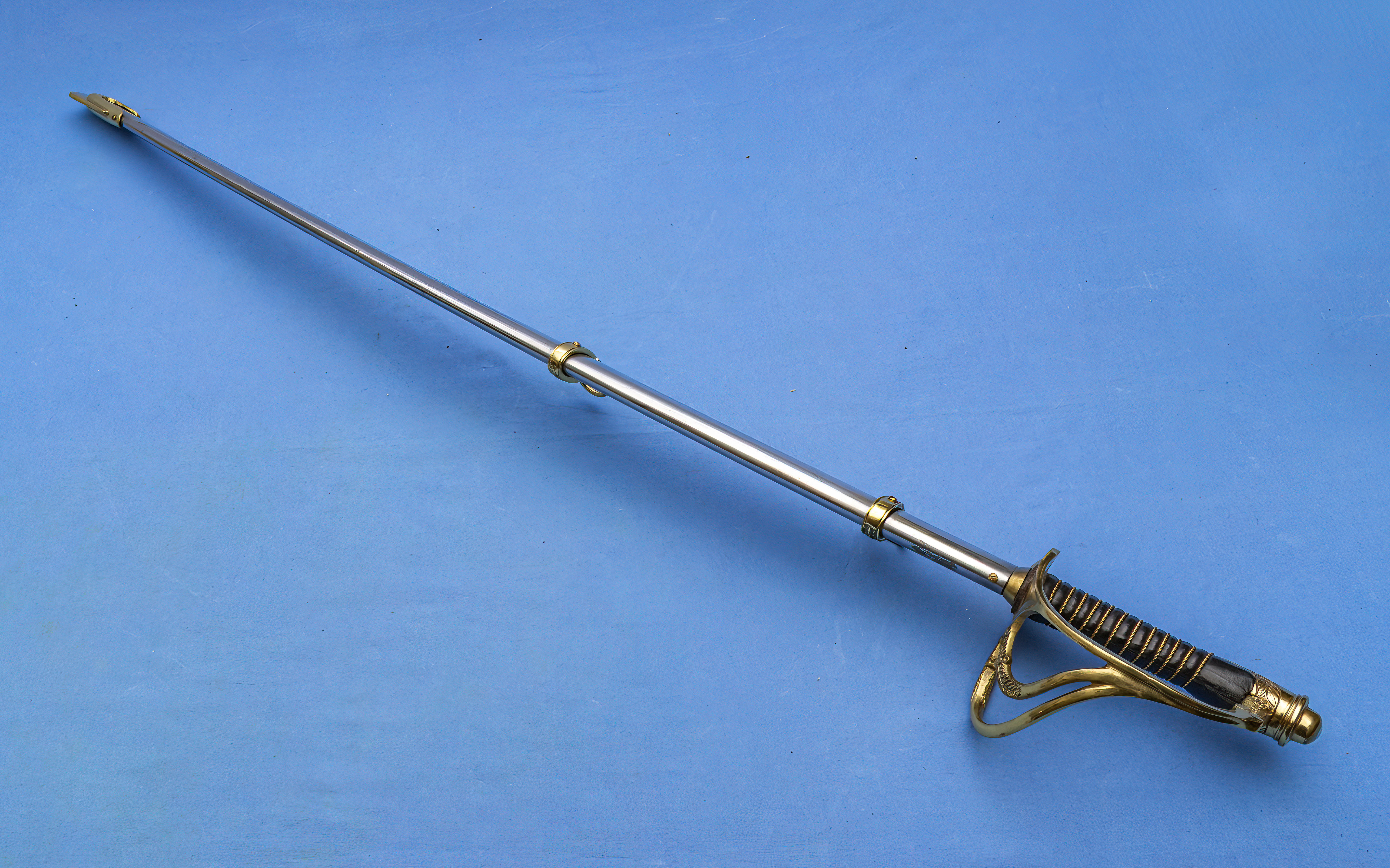 Replica American 1860 cavalry officers sabre - Image 4 of 5