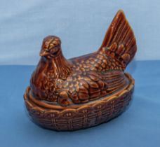 Portmeirion pottery egg hen