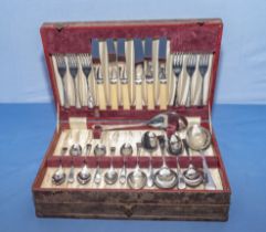 Vintage canteen of cutlery