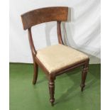 Victorian hall chair