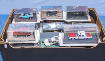 G E Fabbri Ltd 2007 assorted James Bond replica vehicles (10)