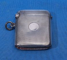 Silver Vesta case marks for Birmingham, 27gms