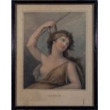 Francesco Bartolozzi 18th century engraving ‘Honour’ 36cm x 28cm