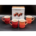 Boxed set of Le Creuset mugs