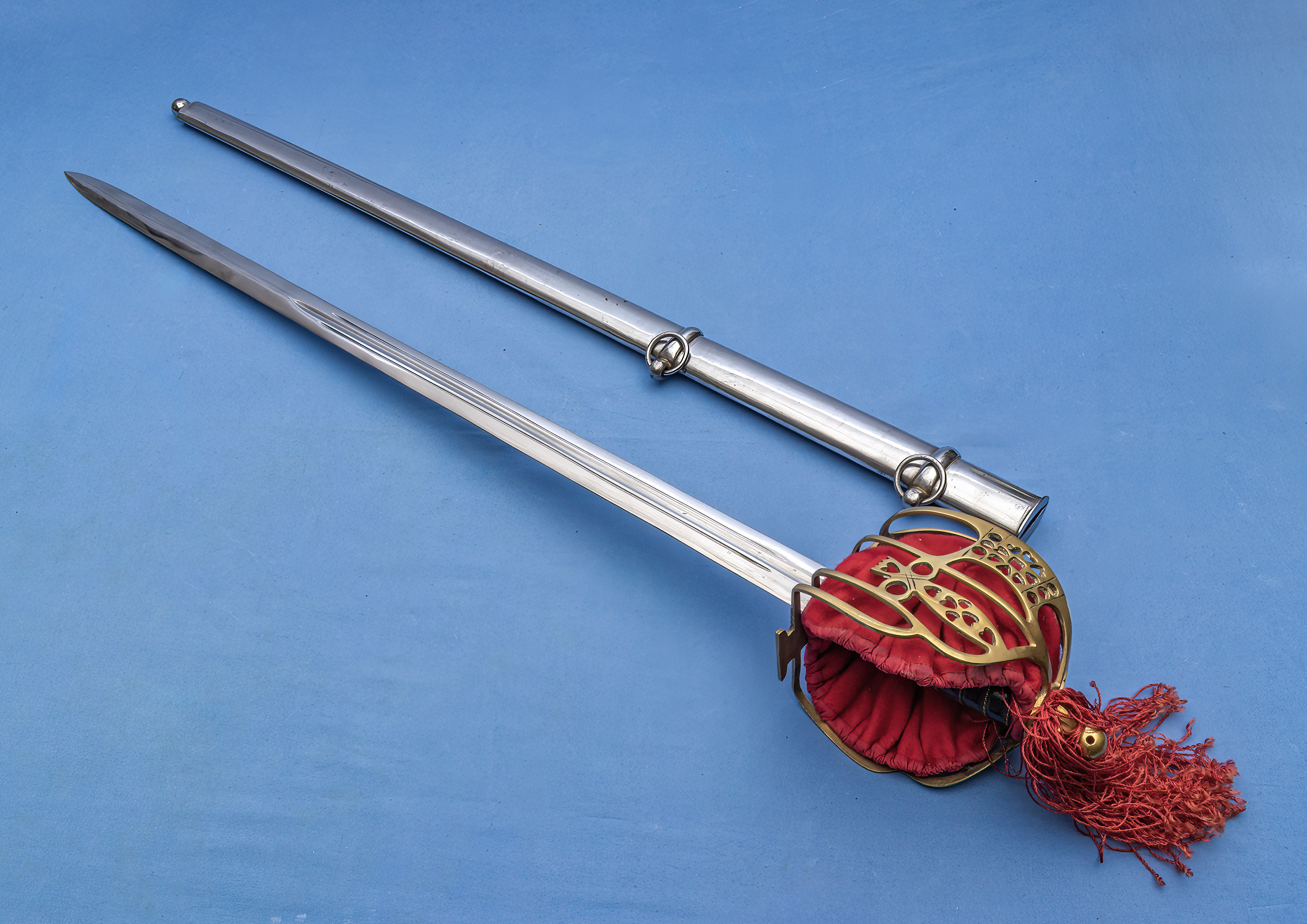 Replica Scottish basket hilt sword - Image 2 of 6