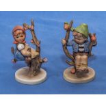 Pair of Hummel figures