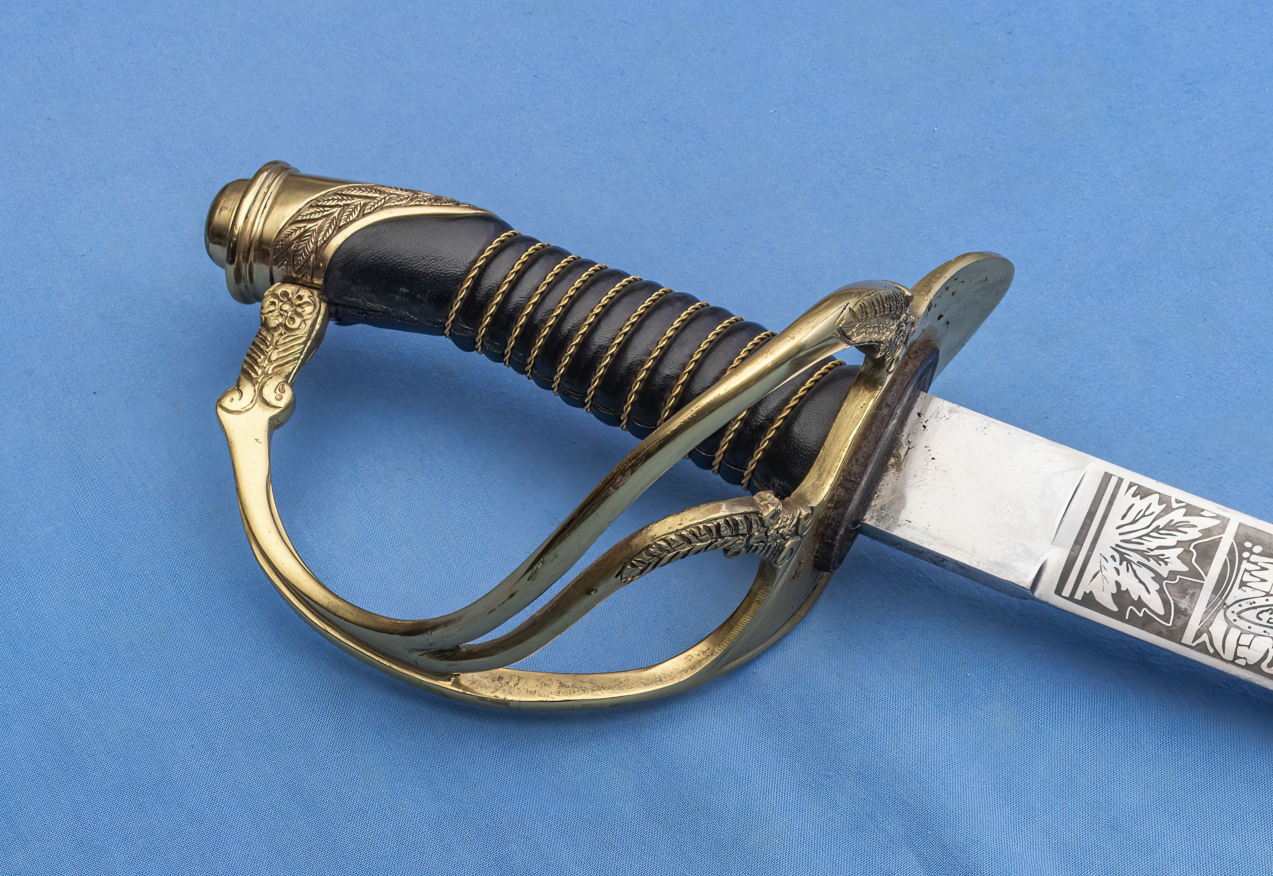 Replica American 1860 cavalry officers sabre - Image 5 of 5