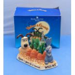 Wallace and Gromit Border Fine Arts toast rack, original box