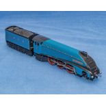 Triang OO gauge LNER blue Sir Nigel Gresley steam locomotive