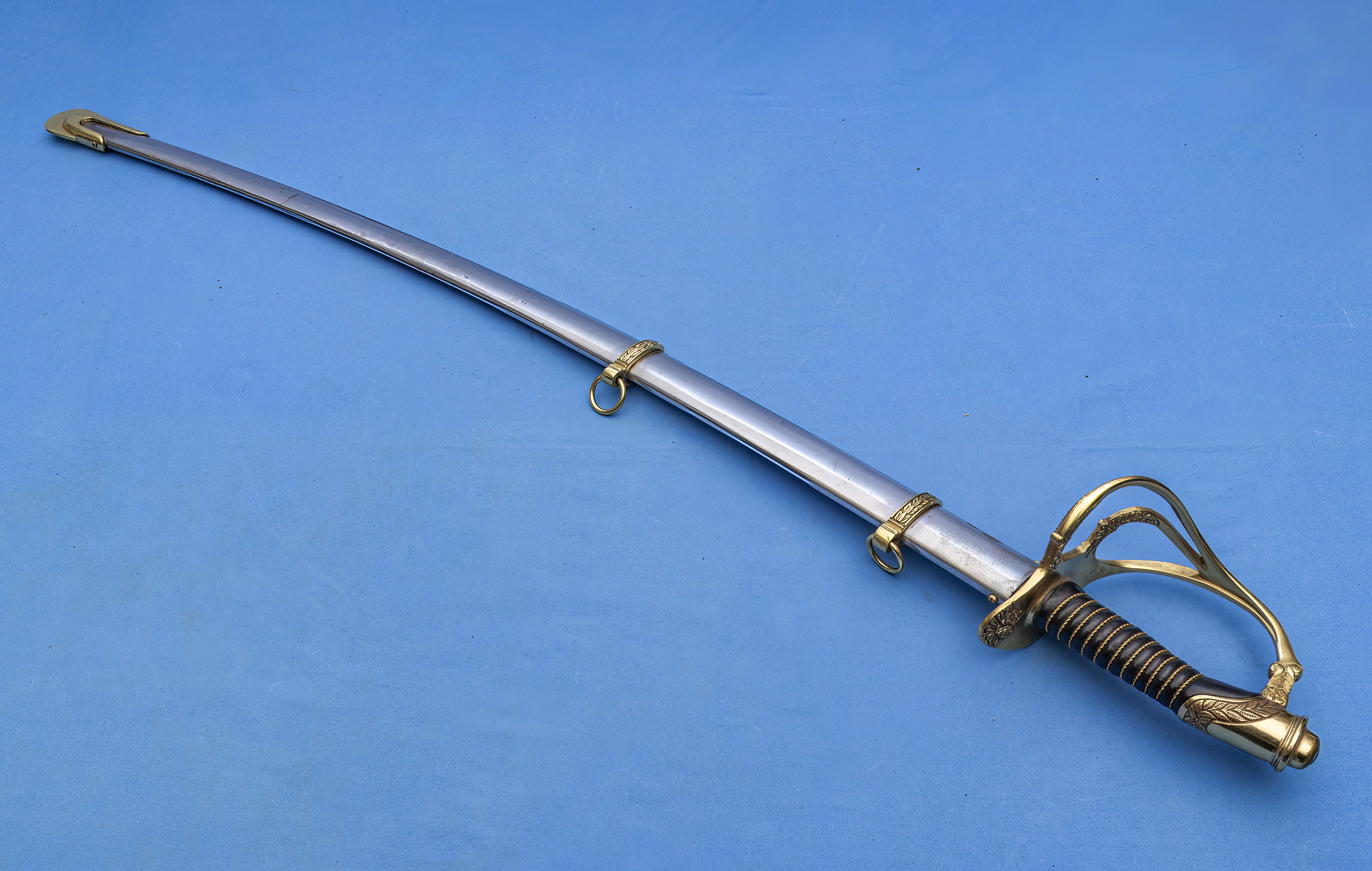 Replica American 1860 cavalry officers sabre - Image 3 of 5