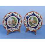 A pair of early Wedgwood plates