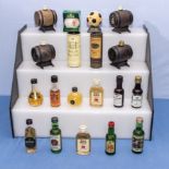 Collection of miniature whisky