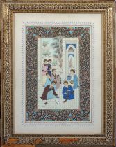 Framed Islamic picture