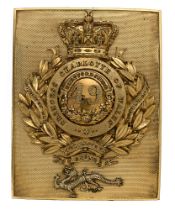 Badge. 49th (The Princess Charlotte of Wales's or Hertfordshire) Regiment of Foot Victorian