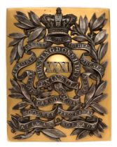 Badge. 31st Foot (Huntingdonshire) William IV / Victorian Officer's shoulder belt plate circa 1830-