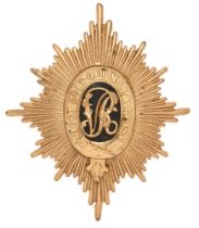 Dragoon Guards Victorian Foreign Service helmet plate badge circa 1871-1901. Good die-cast brass