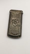 An engraved late 19th/early 20th century needle case, Location: