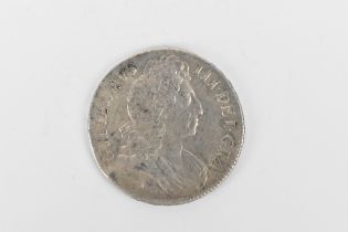 Wreck coins - H.M.S. Association - William III (1689 -1702), Crown, dated 1696, Third Laureate and