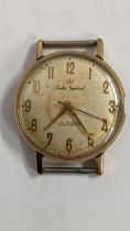 A Smiths Imperial 1960s 9ct gold wristwatch with engraved caseback Location: