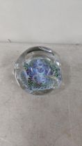 A Whitefriars millefiori art glass paperweight Location: