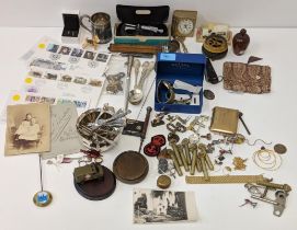 A mixed lot to include E.P.S.N, first day covers, two Rotary watches and other items Location: