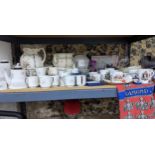 A mixed lot of ceramics and commemorative china, and other items to include a Royal Doulton