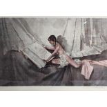 A William Russell Flint signed print, signed to the margin 54cm x 33cm, framed Location: