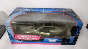 A boxed James Bond 007 Die Another Day 1:18 scale Aston Martin model Location: