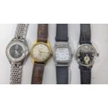 Mixed watches to include Bulova, Rotary automatic and others Location: