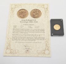 United Kingdom - Edward VII (1901-1910) Sovereign dated 1905, Melbourne Mint, very fine in 'delux'