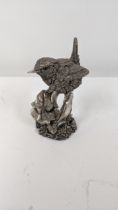 A Country Artist robin sculpture having silver hallmarks Location: