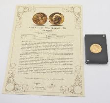 United Kingdom - George V (1910-1936) Sovereign dated 1926, South Africa Mint, very fine in '