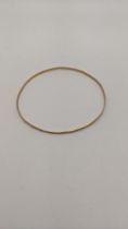 A 9ct gold bracelet total weight 3g Location: