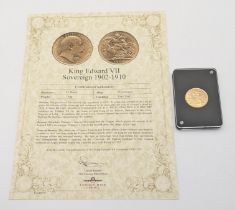 United Kingdom - Edward VII (1901-1910) Sovereign dated 1907, Melbourne Mint, very fine in 'delux'