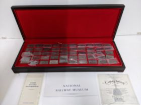 Great British Locomotives, The National Railway Museum inaugural edition cased collection of fine