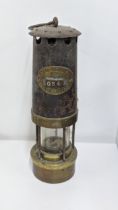 A E Thomas and Williams miners lamp, 31cm h, Location: