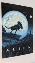Alien Covenant, rolled limited edition poster by Barry Blankenship, 34 in x 36 in, comes with COA,