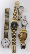 Mixed ladies and gents wrist watches to include Cyron, Limit and others