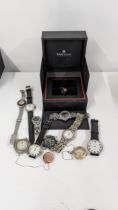 Mixed gent's wristwatches to include Crane and Viceroy Quartz gent's wristwatch, and others