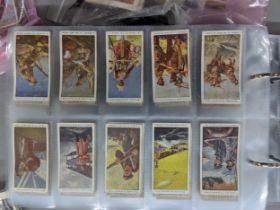 Cigarette cards to include complete sets in albums Location: