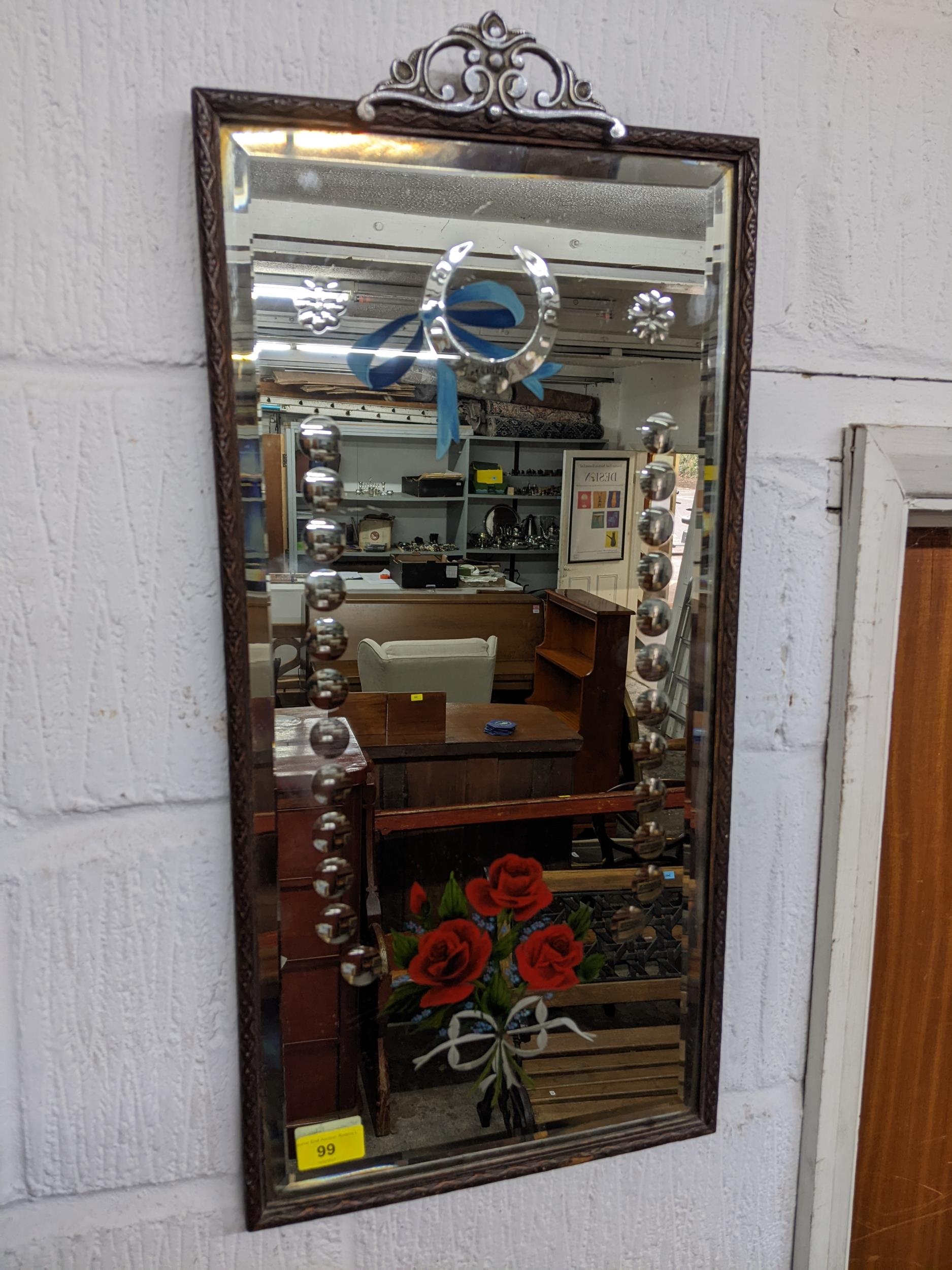 W S Laurie's Glass Works, Wolverhampton - an early 20th century cut and polished and reverse painted